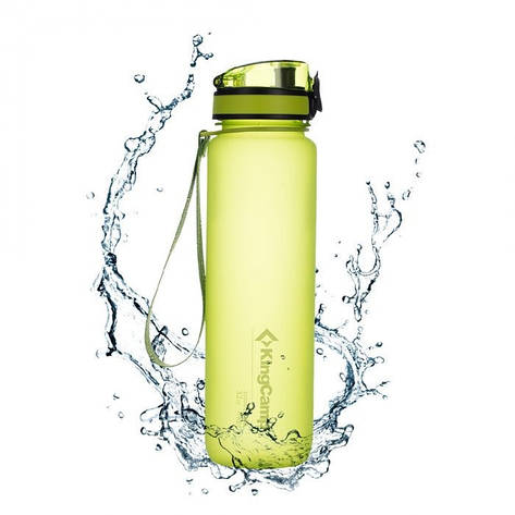 Пляшка для води KingCamp Tritan Bottle 1000ML light green, фото 1