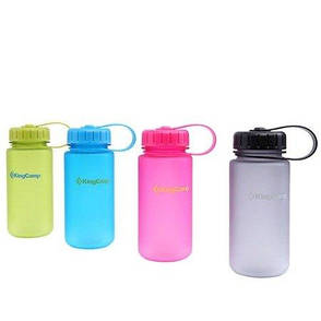 Пляшка для води KingCamp Tritan Bottle 400ML (MEDIUM GRAY), фото 4