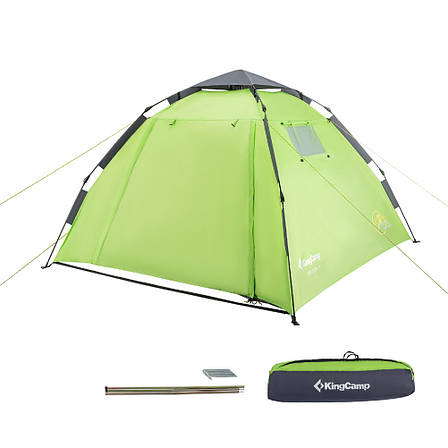 Намет KingCamp Monza 3 (KT3094) (dark red), фото 3