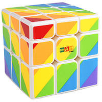 Головоломка Кубик Райдужний (Smart Cube 3x3 Rainbow white)