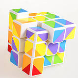 Головоломка Кубик Райдужний (Smart Cube 3x3 Rainbow white), фото 3