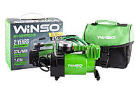 Автомобильный компрессор Winso 123000 Uragan 90130 7Атм, Ураган компресор для подкачки 37л/хв, 170Вт, кабель