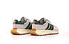 Чоловічі кросівки Adidas Retropy E5 Gray Green (Сірі з зеленим) Взуття Адідас Репторі Е5 повсякденні текстиль замш демісезон, фото 7