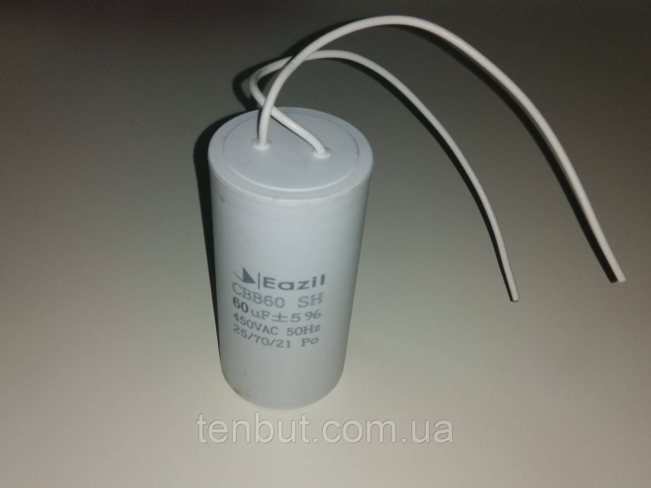Конденсатор рабочий CBB60 / 60 мкФ±5% / 450 В. / 50/60 Hz . Розмір 100х50 мм., фото 1