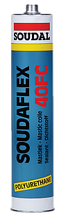Клей-герметик поліуретановий еластичний SOUDAL Soudaflex 40FC 310мл