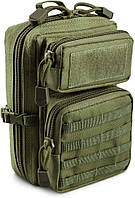 Army Green LIVANS Tactical Molle Utility Pouch, EDC Tool Pouch Тактические сумки для телефона Мини-поясны