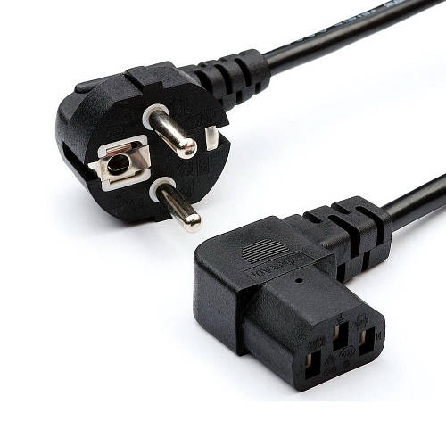 Купить Кабель питания AC для компьютера, монитора угловой 1.5 м новый ...
