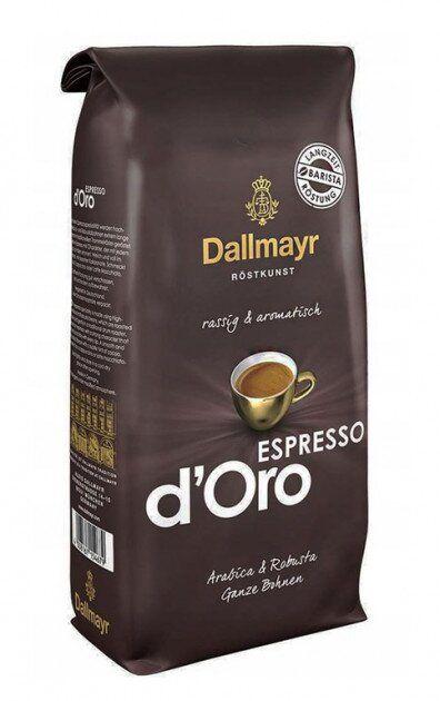 Кава Dallmayr Espresso d'Oro в зернах, 1кг