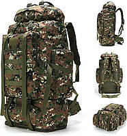 Woodland Camo TianYaOutDoor Военный Тактический Рюкзак для Мужчин Большой Армейский Рюкзак Molle Bag Похо