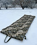 Карімат піксель ЗСУ - армійський розкладний карімат піксель ММ-14, фото 6