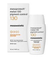 Депігментуючий крем із тоном "Пігмент контроль" Mesoprotech Melan 130+ Pigment Control SPF50, 50 мл