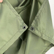 Тактичне пончо ВСУ (плащ-намет) олива (XL) (LE2507), фото 5