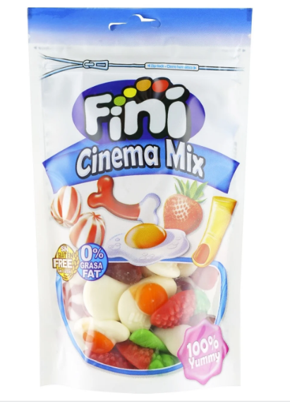 Жувальні цукерки Fini Cinema Mix 180 г, Іспанія, фото 1