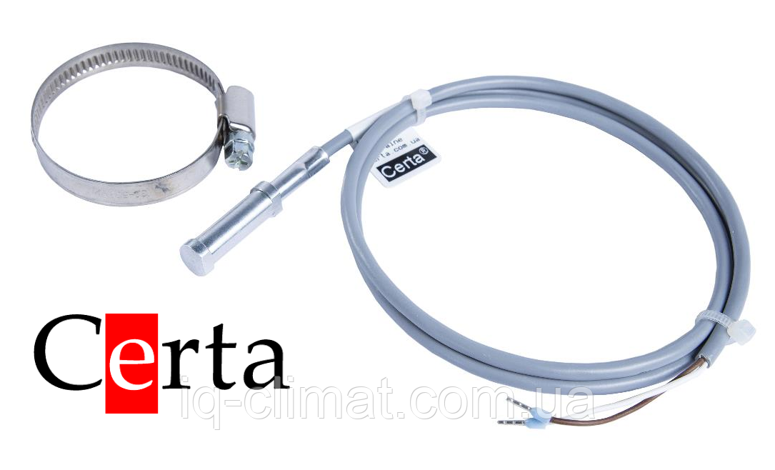 TeS-W11-NTC10k Датчик температури накладний Certa (Церта), NTC10k