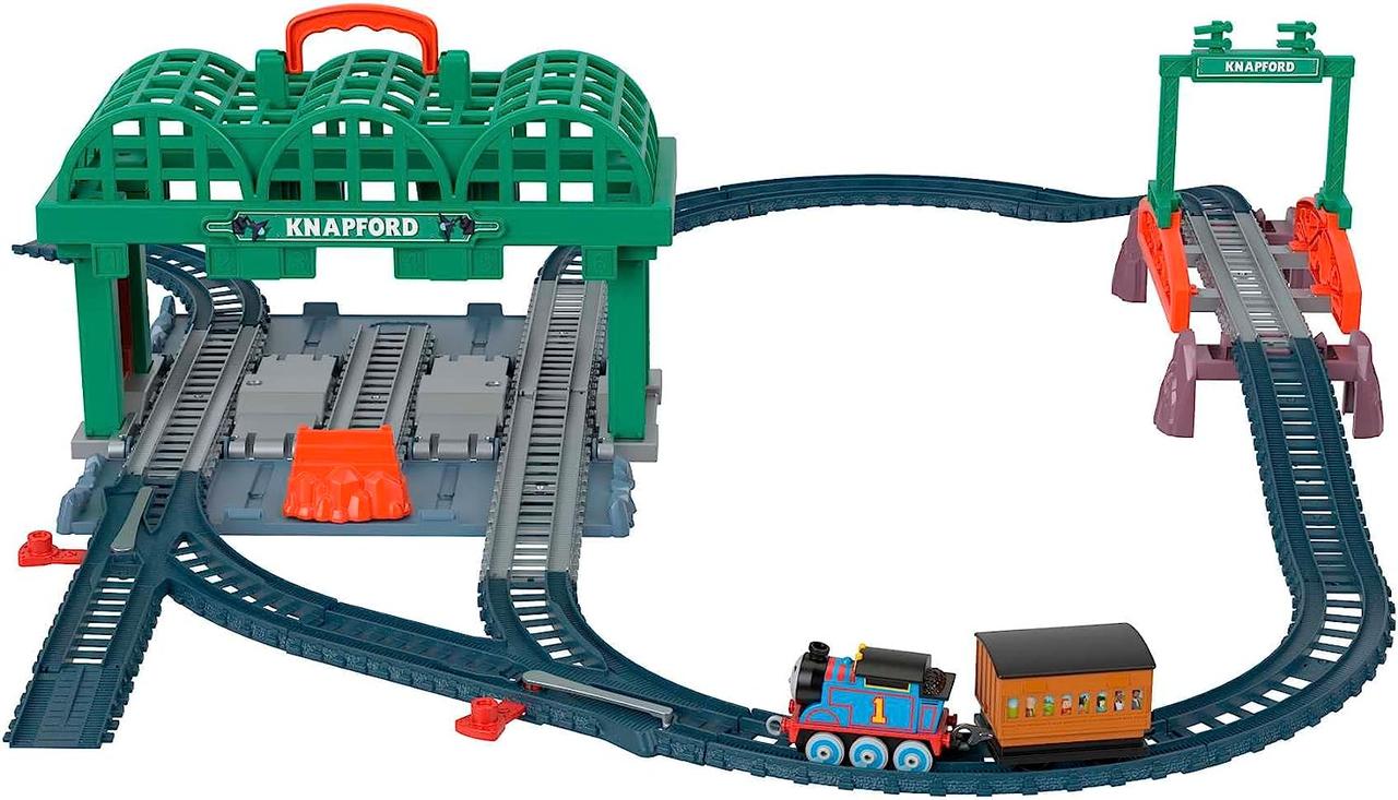 Набір Томас і друзі Залізнична станція Кнепфорд Thomas & Friends Knapford Station Train Set Track HGX63