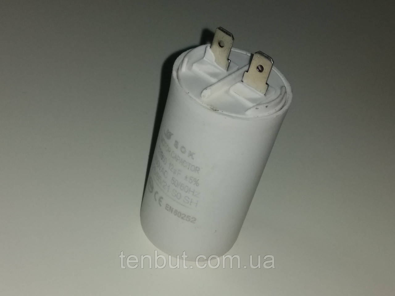Конденсатор рабочий CBB60 / 12 мкФ±5% / 450 В. / 50/60 Hz . Розмір 60х35 мм., фото 1