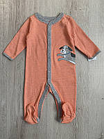 Чоловічок для хлопчика Carters 115G459 3 міс 55-61 см Помаранчевий