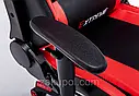 Геймерське крісло Extreme Zero series чорно-червоне спортивне з підставкою для ніг, фото 5