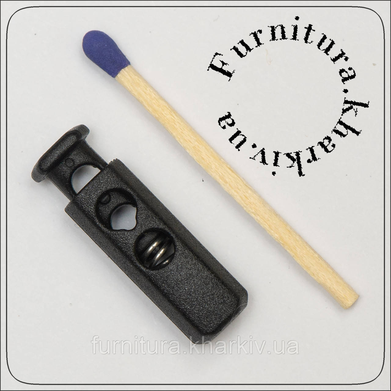 Фиксатор для резинки YKK, две дырки (ID#1796271858), цена: 24.30 ...