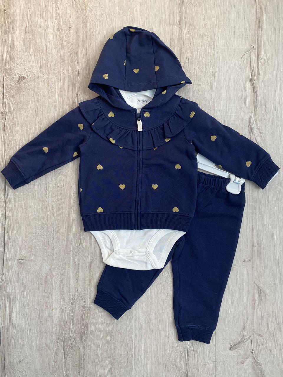 Костюм для дівчинки Carters 121I685 69-72 см Синій