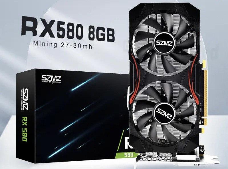 Видеокарта AMD Radeon RX580 8GB гарантия 12 месяцев (ID#1774096730 ...