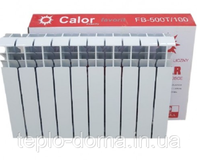 БІМЕТАЛЕВИЙ РАДІАТОР CALOR FAVORIT FB-500T/100