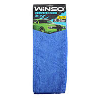 Тряпка для автомобиля Winso из микрофибры синяя (150100) 30x30см