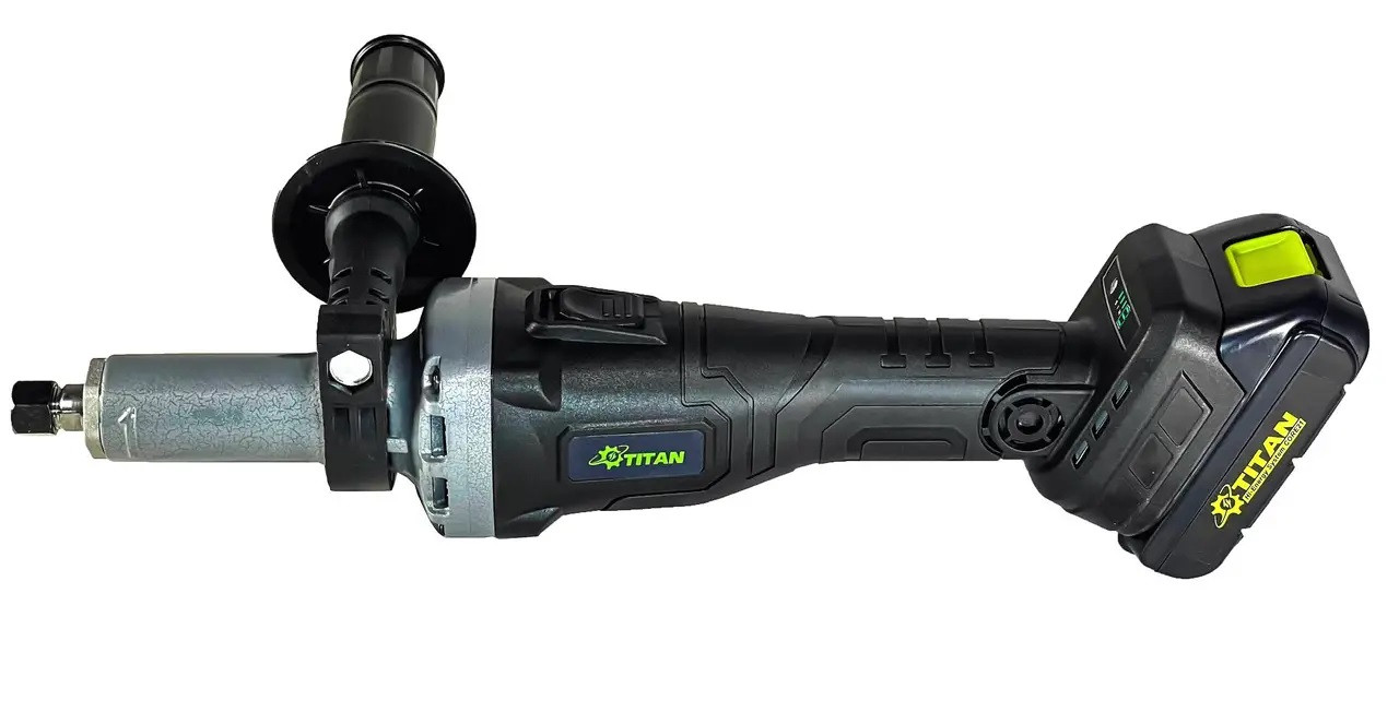 Акумуляторна пряма шліфувальна машина TITAN PDG821B-CORE Brushless
