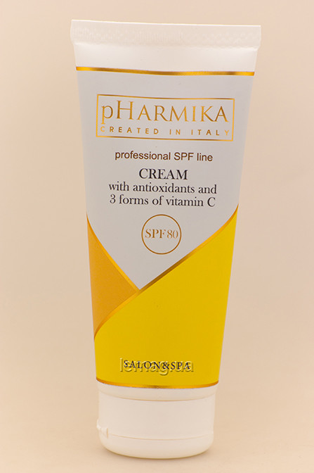 PHarmika Крем SPF 80 з антиоксидантами та вітаміном С 3 видів, 200 мл, фото 1