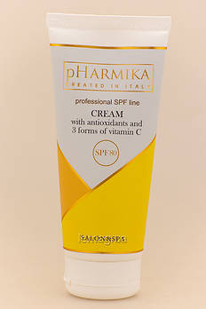 PHarmika Крем SPF 80 з антиоксидантами та вітаміном С 3 видів, 200 мл