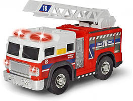 Іграшка Dickie Toys Пожежна машина з висувною драбиною, звуком та світлом, 30 см (3306016)