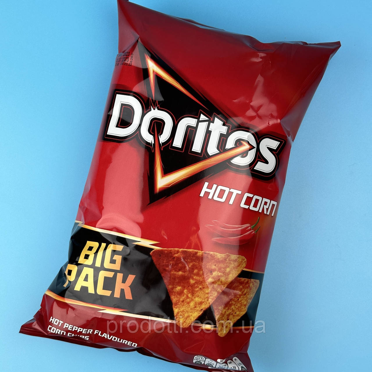 Купить Чипсы Doritos Hot Corn 180 г, цена 160 грн — Prom.ua (ID#1796183494)