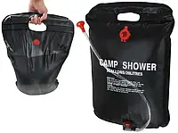 Душ туристический кемпинговый 20 литров, душ переносной мобильный для дачи компактный полевой душ походной