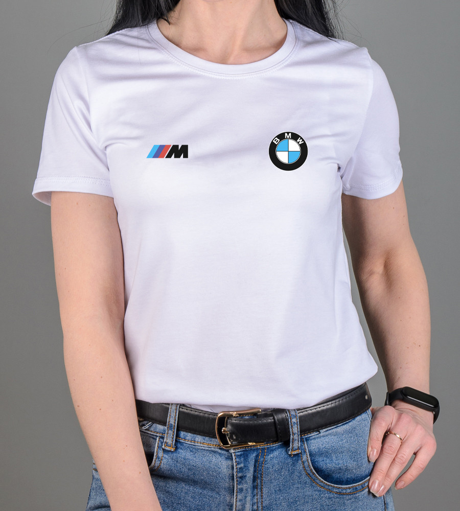 Футболка жіноча BMW 2252ж (Уп.4шт M-XXL), Білий