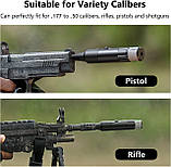 Набір для холодної пристрілки зброї калібру.177 —.50 батарея CR2, фото 7