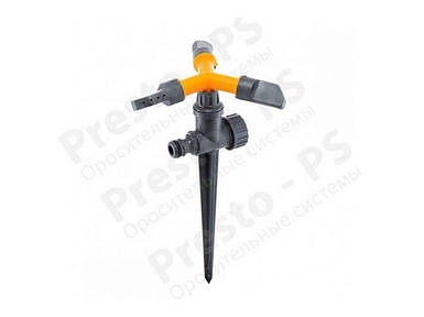 Орошувач дождеватель Луч на ніжці (orange) ТМ PRESTO-PS FG