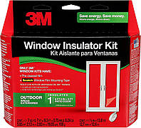 Large Windows & Doors Outdoor Insulator Kit Комплект прозрачной изоляции наружных дверей патио 3M, компле