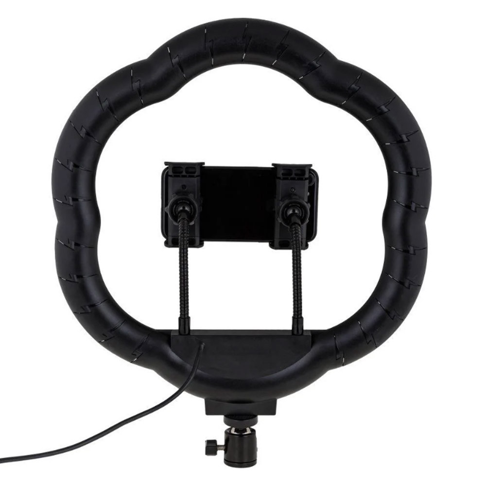 Оригінальна багатофункціональна лампа Ring RGB LC 318 чорна, фото 1