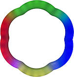 Оригінальна багатофункціональна лампа Ring RGB LC 318 чорна, фото 8