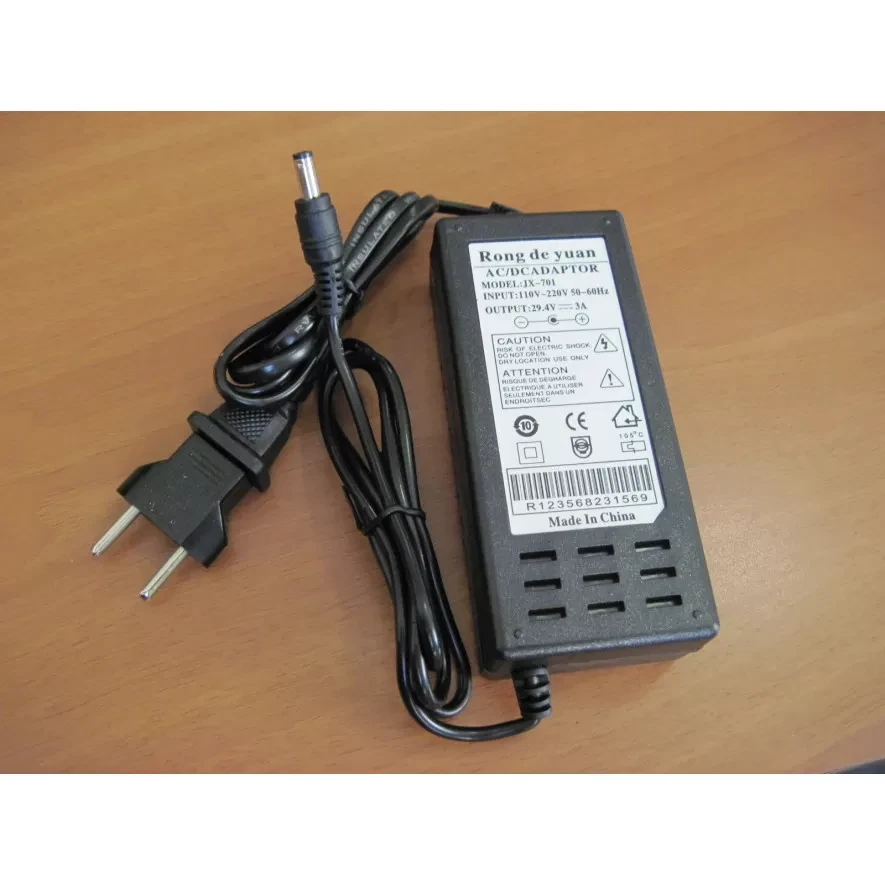 Зарядний пристрій 29.4В 3A (24 В Li-ion і 24V LiFePO4), фото 1