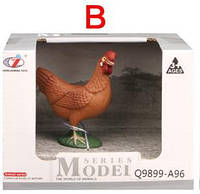 Животное Q9899-A96-B (192шт) курица, 5см, в кор-ке, 10-7,5-7см