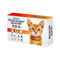 Superium Панацея Протипаразитарні таблетки для котів вагою від 0,5 до 2 кг