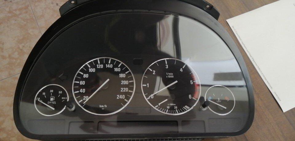 Приборная панель BMW Eco Pro