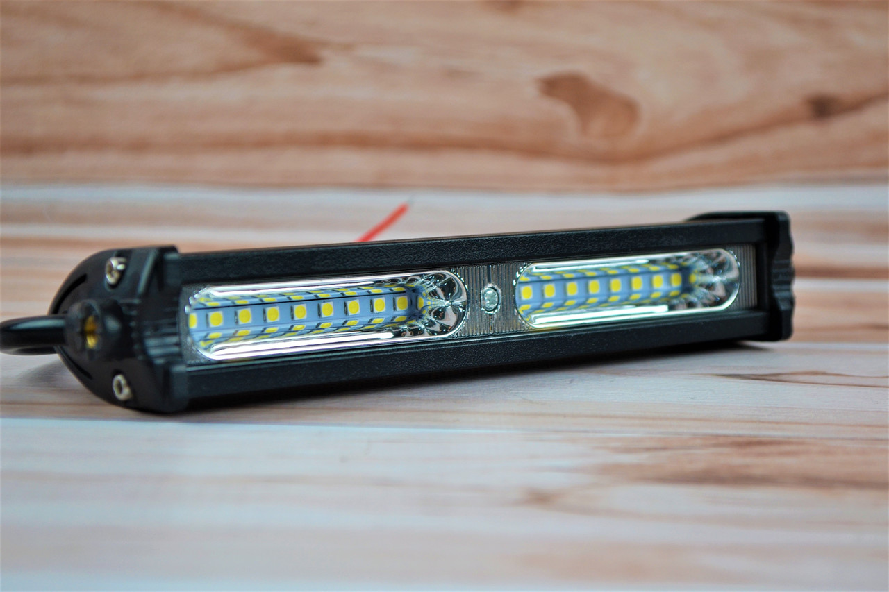 Фара LED прямокутна 20W (плоска) (20 діодів) (chip COB-D1) (18.5 см х 5см х 3 см), фото 1