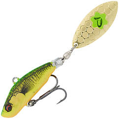 Тейл-спинер Savage Gear 3D Sticklebait Tailspin 65mm 9.0g Firetiger