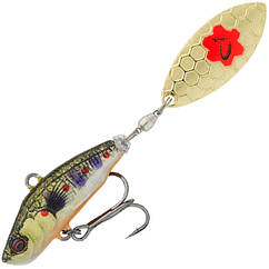 Тейл-спинер Savage Gear 3D Sticklebait Tailspin 65mm 9.0g Brown Trout Smolt