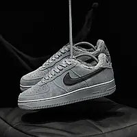 Чоловічі зимові кросівки Nike Air Force 1 07 Mid LV8 Gray