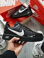 Чоловічі зимові кросівки Nike Air Force 1 07 LV8 Low Black