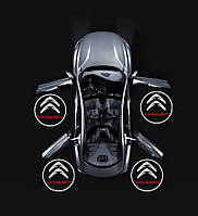 Лазерне підсвічування на дверях автомобіля з логотипом Citroen