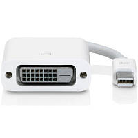 Переходник-конвертер Mini DisplayPort (M) - DVI-D (M) Apple A1305 (MB570Z/B) гибкий 0,1 м оригинал бу